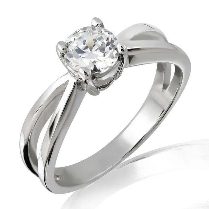Endless Love Comfort Fit Diamond Solitaire Ring