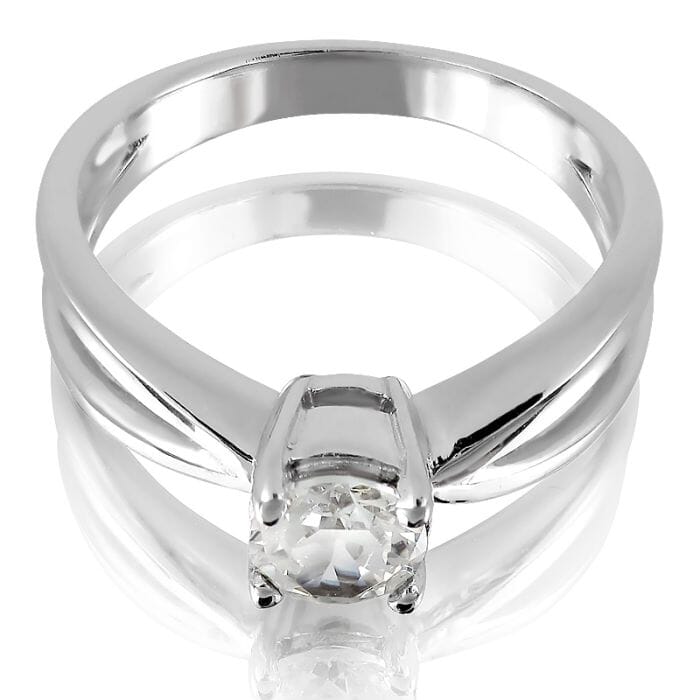 Endless Love Comfort Fit Diamond Solitaire Ring - Image 3