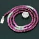 62.59 ctw Ruby Bead Necklace with Clasp 18.00 inches