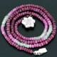 61.61 ctw Ruby Bead Necklace with Clasp 18.00 inches