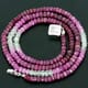 62.66 ctw Ruby Bead Necklace with Clasp 18.00 inches