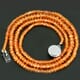 51.54 ctw Spessartite Bead Necklace with Clasp 18.00 inches