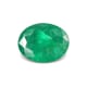 1.24-Carat SI-Clarity Dark Green Zambia Emerald