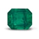 8.18-Carat-Transparent Clarity Dark Green Zambia Emerald