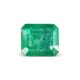1.30-Carat Transparent-Clarity Dark Green Zambia Emerald
