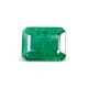2.45-Carat Transparent-Clarity Dark Green Zambia Emerald