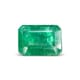 2.70-Carat Transparent-Clarity Dark Green Zambia Emerald