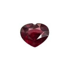 3.75-Carat SI-Clarity Deep Red Africa Ruby