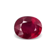 4.44-Carat Eye Clean-Clarity Deep Red Burma Ruby