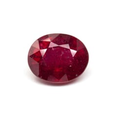 2.72-Carat SI-Clarity Deep Red Africa Ruby