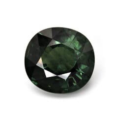 9.64-Carat VVS-Clarity Green Sapphire