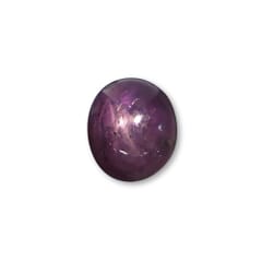 3.82-Carat Transparent-Clarity Purple Burma Star Sapphire 