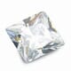 Natural White Topaz Square Cut From 2.00 mm to 12.00 mm