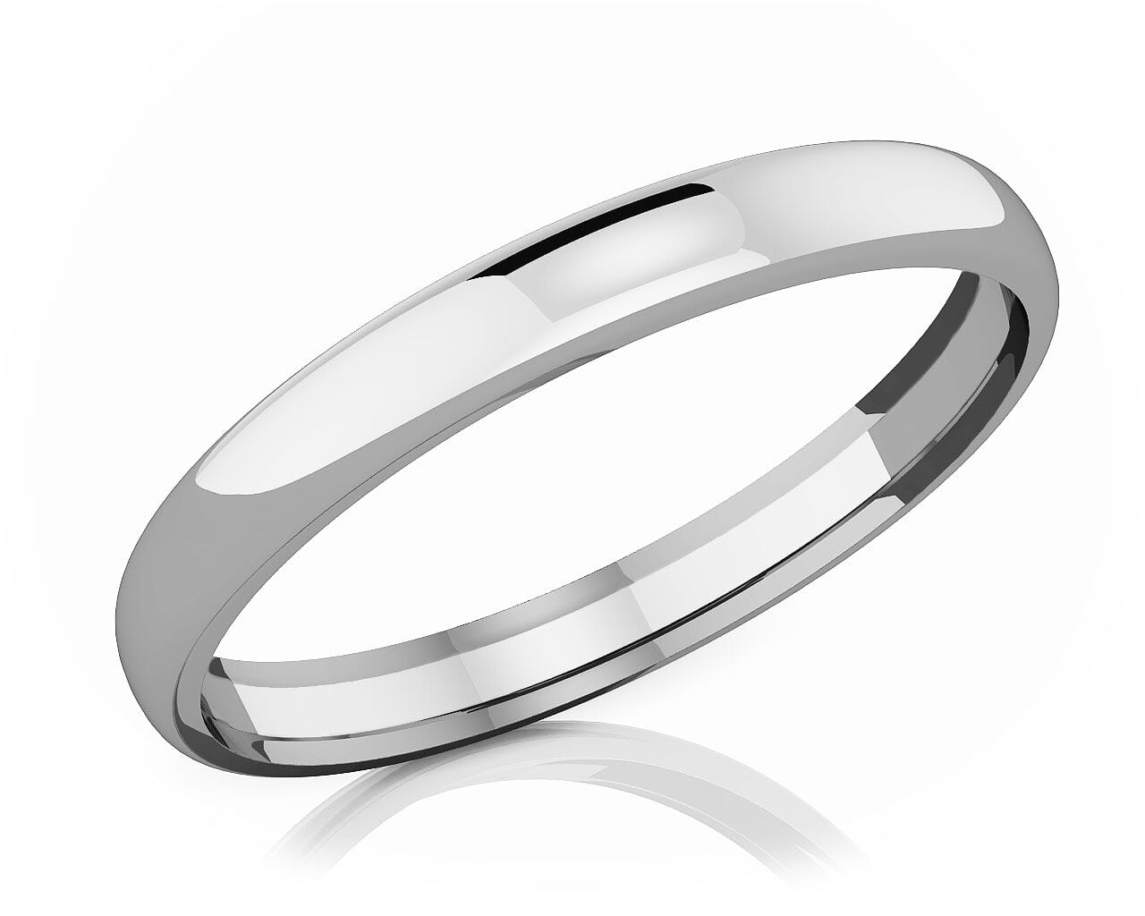 3 mm Comfort Fit Classic Platinum Wedding Band