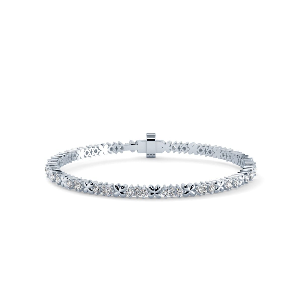 18K Gold and 1.63 carat Diamonds Fashion Bracelet