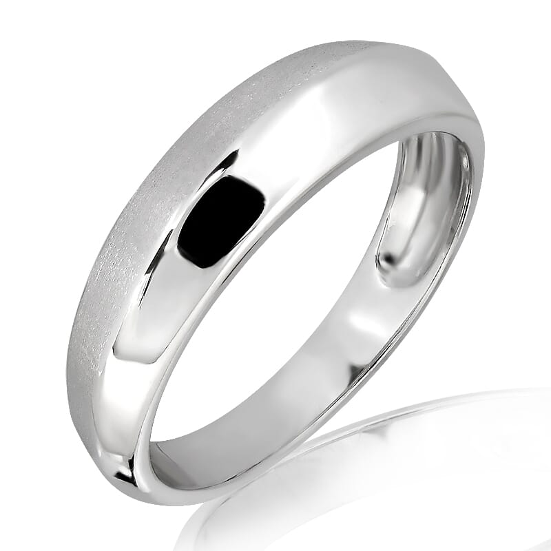 18K Gold Men's Diamond Band