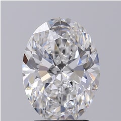 3.00-Carat D-Color VVS2-Clarity Certified Lab Diamond