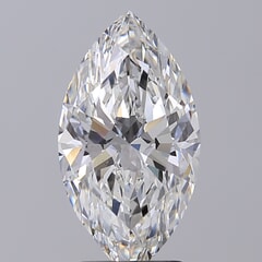 3.00-Carat F-Color VS1-Clarity Certified Lab Diamond
