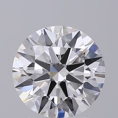2.50-Carat F-Color VS1-Clarity Certified Lab Diamond