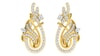 18KT Gold and 0.60 Carat Diamond Earrings