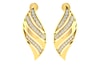 18KT Gold and 0.46 Carat Diamond Earrings