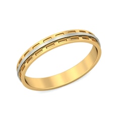 18KT Gold Band