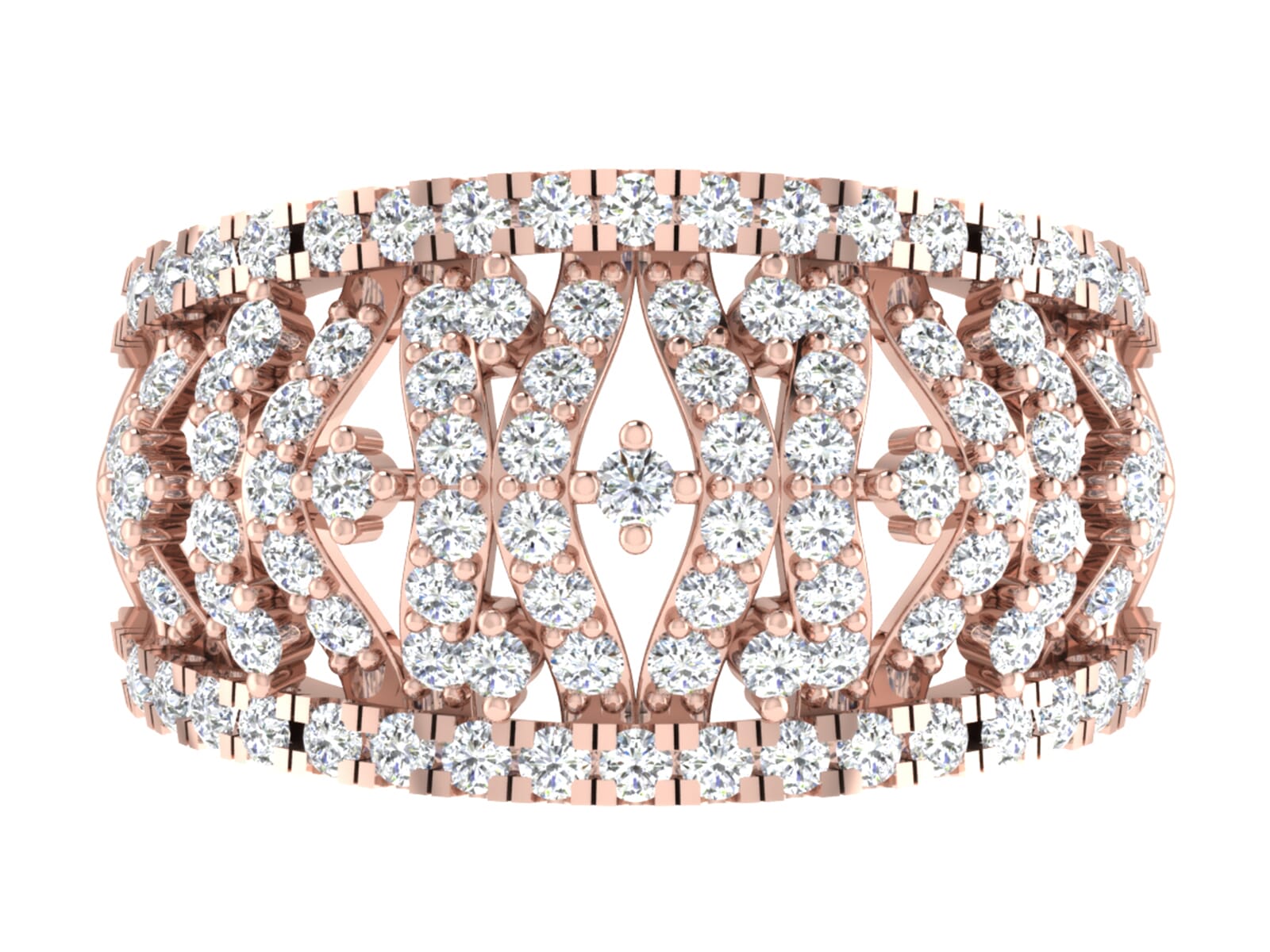 18KT Gold and 0.89 Carat F Color VS Clarity Diamond Ring