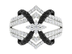 18KT Gold and 1.60 Carat F Color VS Clarity Diamond Ring