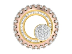 18KT Gold and 1.90 Carat F Color VS Clarity Diamond Ring
