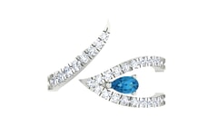 18KT Gold and 0.50 Carat F Color VS Clarity Diamond Ring