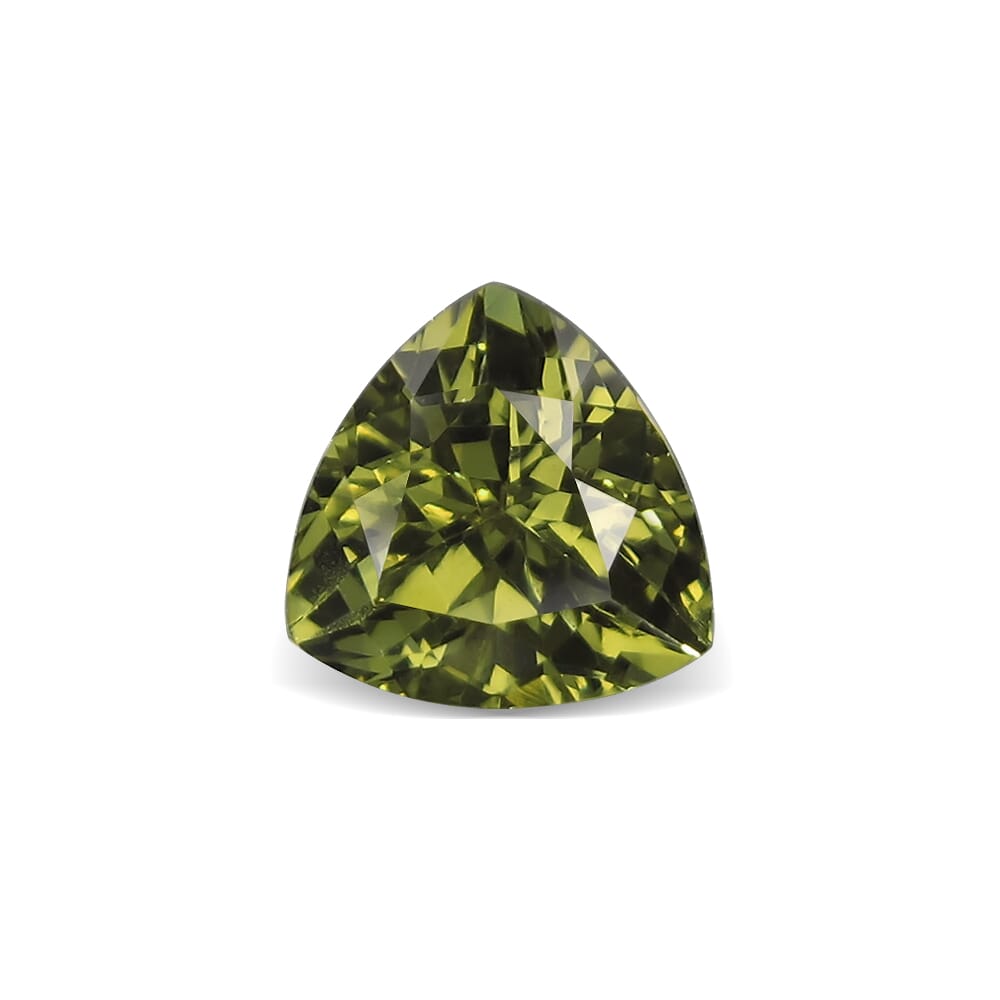0.96-Carat VVS-Clarity Deep Green Russia Dementoid Garnet