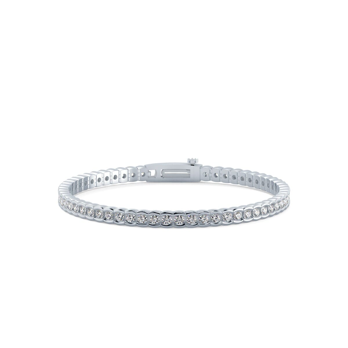 18K Gold and 3.27 carat Diamonds Fashion Bracelet