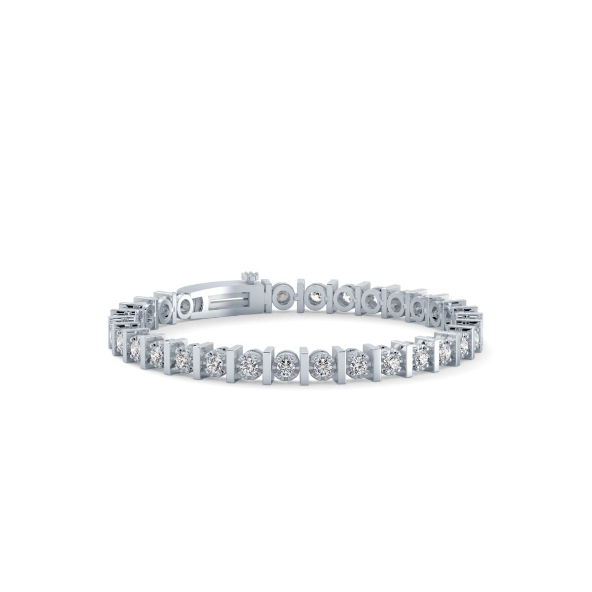 18K Gold and 1.75 carat Diamonds Fashion Bracelet