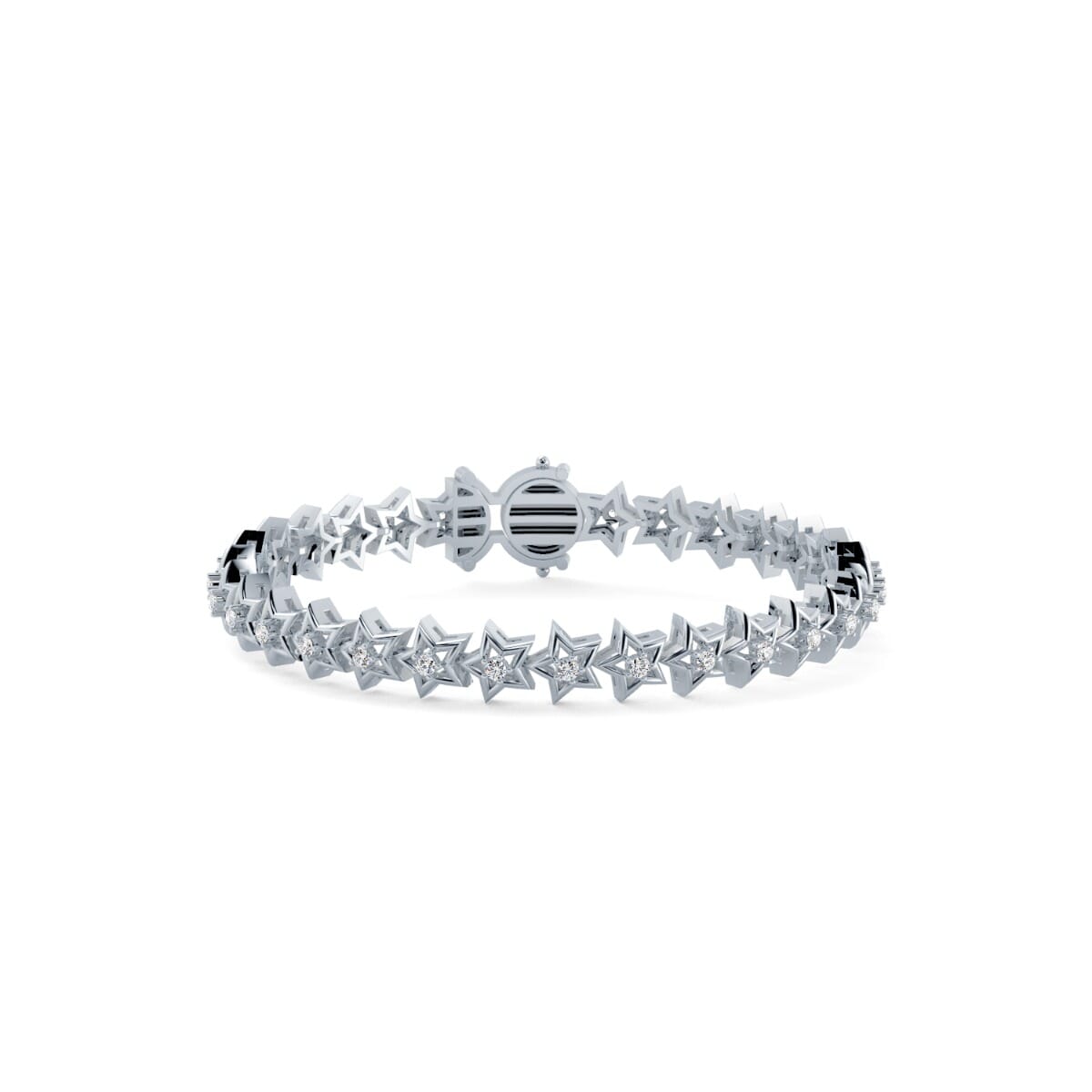 18K Gold and 0.66 carat Diamonds Fashion Bracelet