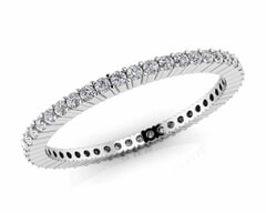 18KT Gold Forty Seven Stone Diamond Eternity Ring