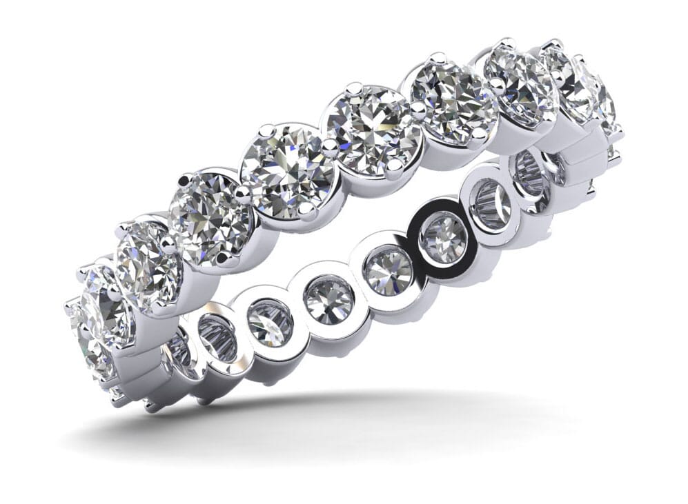 18KT Gold Twenty Eight Stone Diamond Eternity Ring