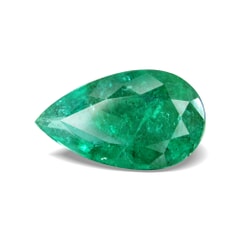 4.66-Carat Transparent-Clarity Dark Green Zambia Natural Emerald
