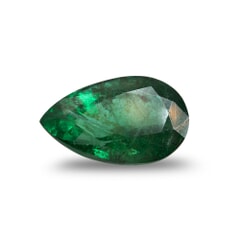 7.92-Carat SI-Clarity Deep Green Zambia Natural Emerald