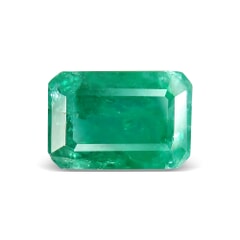 1.80-Carat Transparent-Clarity Dark Green Zambia Natural Emerald