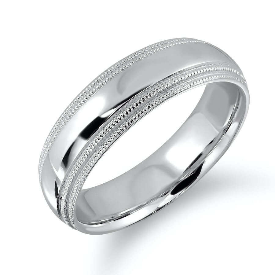18K Gold Men Band