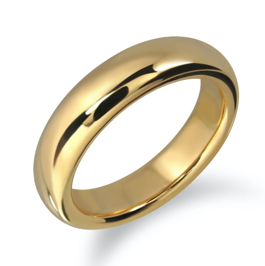 18K Gold Men Band