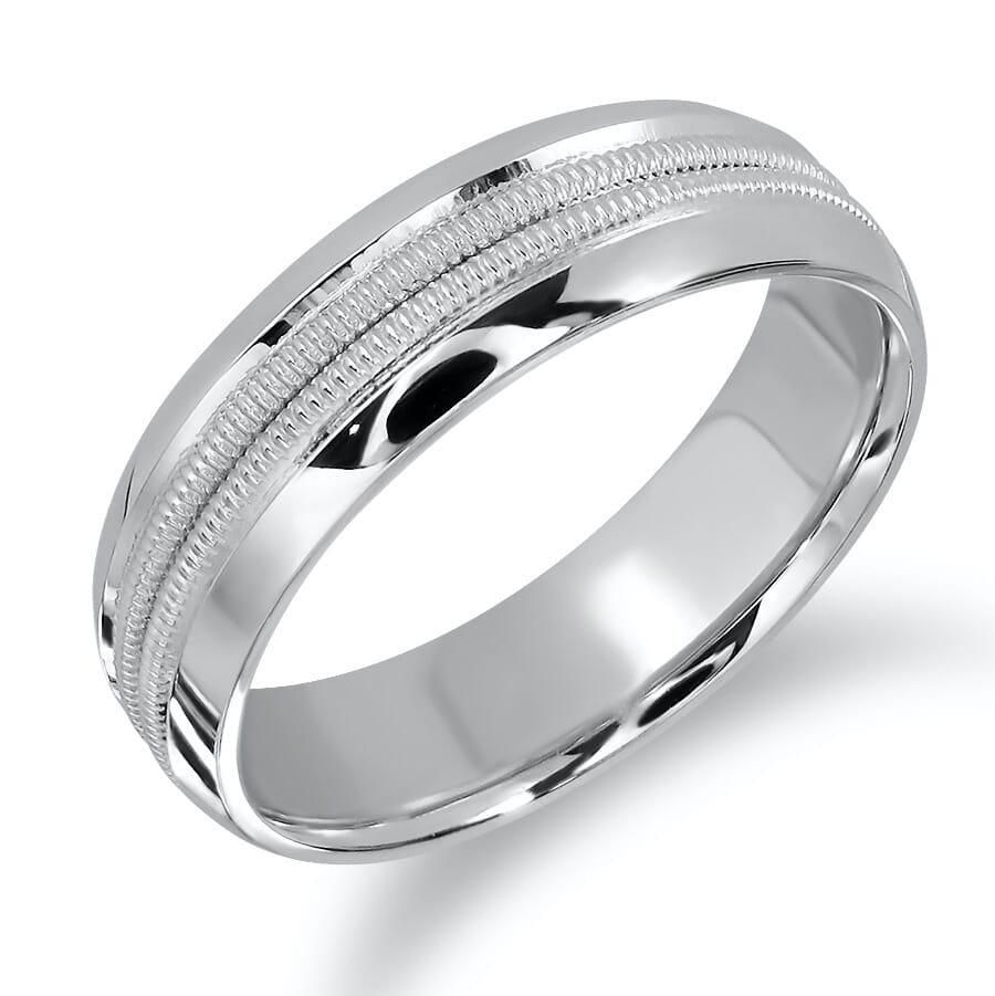 18K Gold Men Band