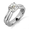Preeda - 18k Gold and 0.30 carat Solitaire Engagement Diamond Ring with Certificate