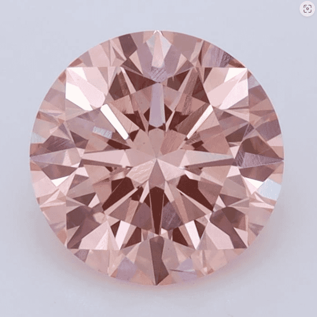 1.92-Carat Fancy Vivid Pink Color VS2-Clarity Certified Lab Fancy Diamond