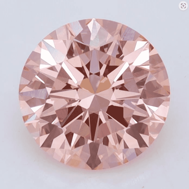 1.93-Carat Fancy Intense Pink Color VS1-Clarity Certified Lab Fancy Diamond