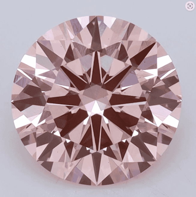 2.27-Carat Fancy Vivid Pink Color VS2-Clarity Certified Lab Fancy Diamond