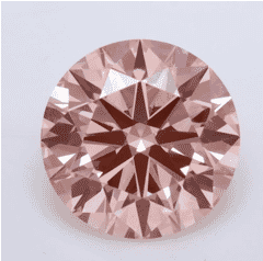 2.78 Carat  Color VVS2-Clarity Fancy Vivid Pink Lab Fancy Diamond