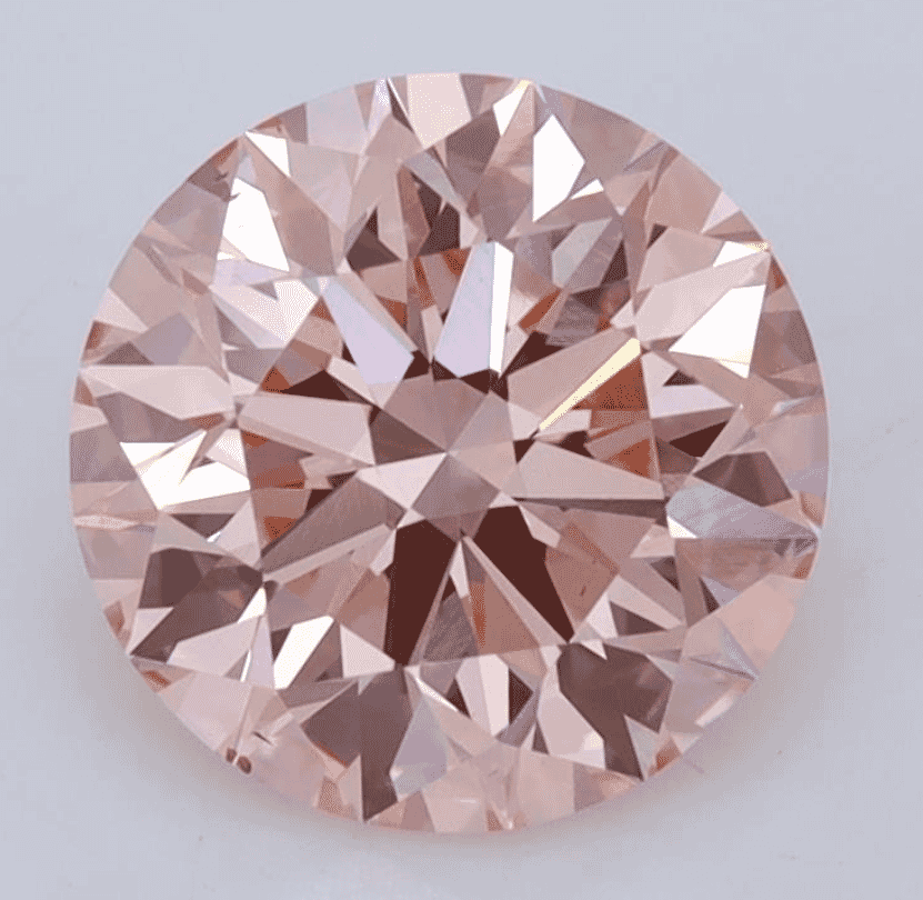 2.50Carat Fancy Intense Pink Color VS2-Clarity Certified Lab Fancy Diamond
