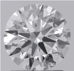 1.66Carat G -Color VVS2-Clarity Certified Lab Diamond