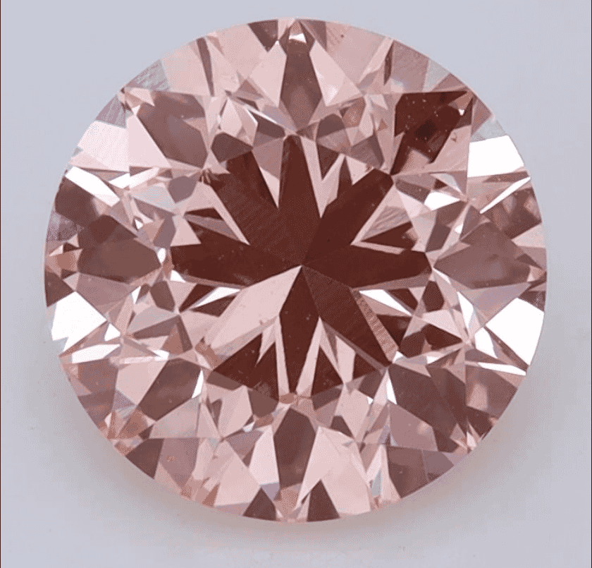3.00 Carat  Color VS1-Clarity Fancy Intense Pink Lab Fancy Diamond